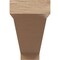 Ekena Millwork 6"W x 36"D x 12"H Thin Burlington Rough Cedar Woodgrain TimberThane Corbel, Primed Tan CORUR06X36X12BURRCPR - alternate 6
